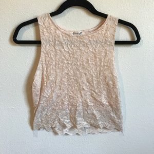 Free People Lace Tank
